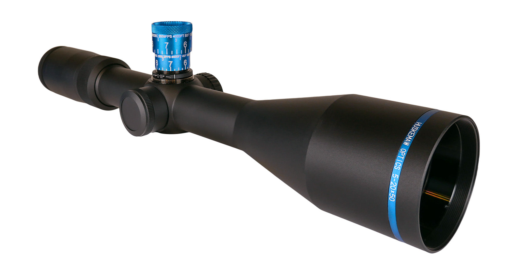 Dual Stack Blue Diamond RFBC Turret - Huskemaw Optics, LLC - Long-Range Scopes and Optics