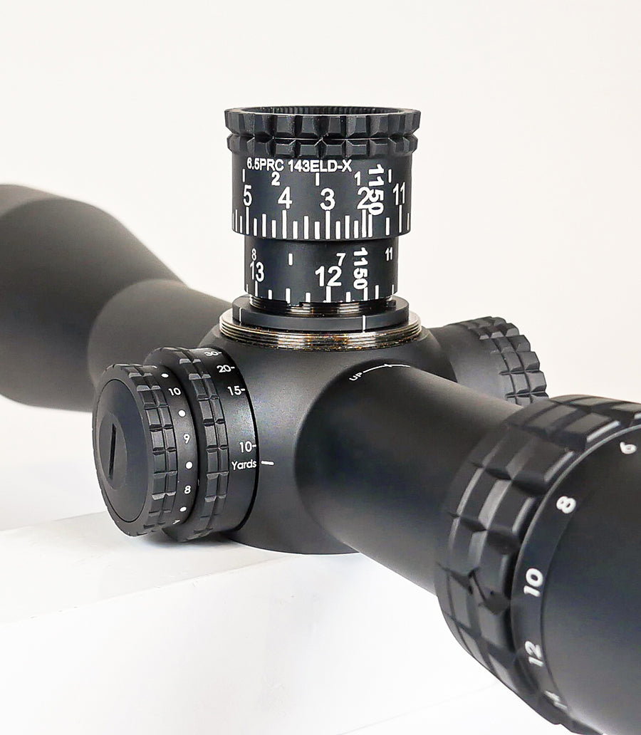 Tactical 5-20×50/5-30×56 RFBC Turret - Huskemaw Optics, LLC - Long-Range Scopes and Optics